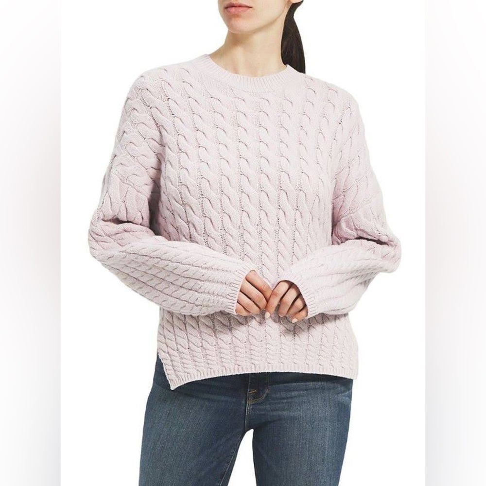 THEORY
Karenia beautiful cable-knit wool and cashmere-blend - Picture 2 of 10